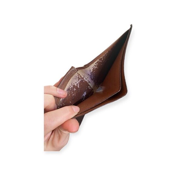 Authentic Louis Vuitton Men's Marco Monogram Bifold Slim Wallet - Picture 3 of 12